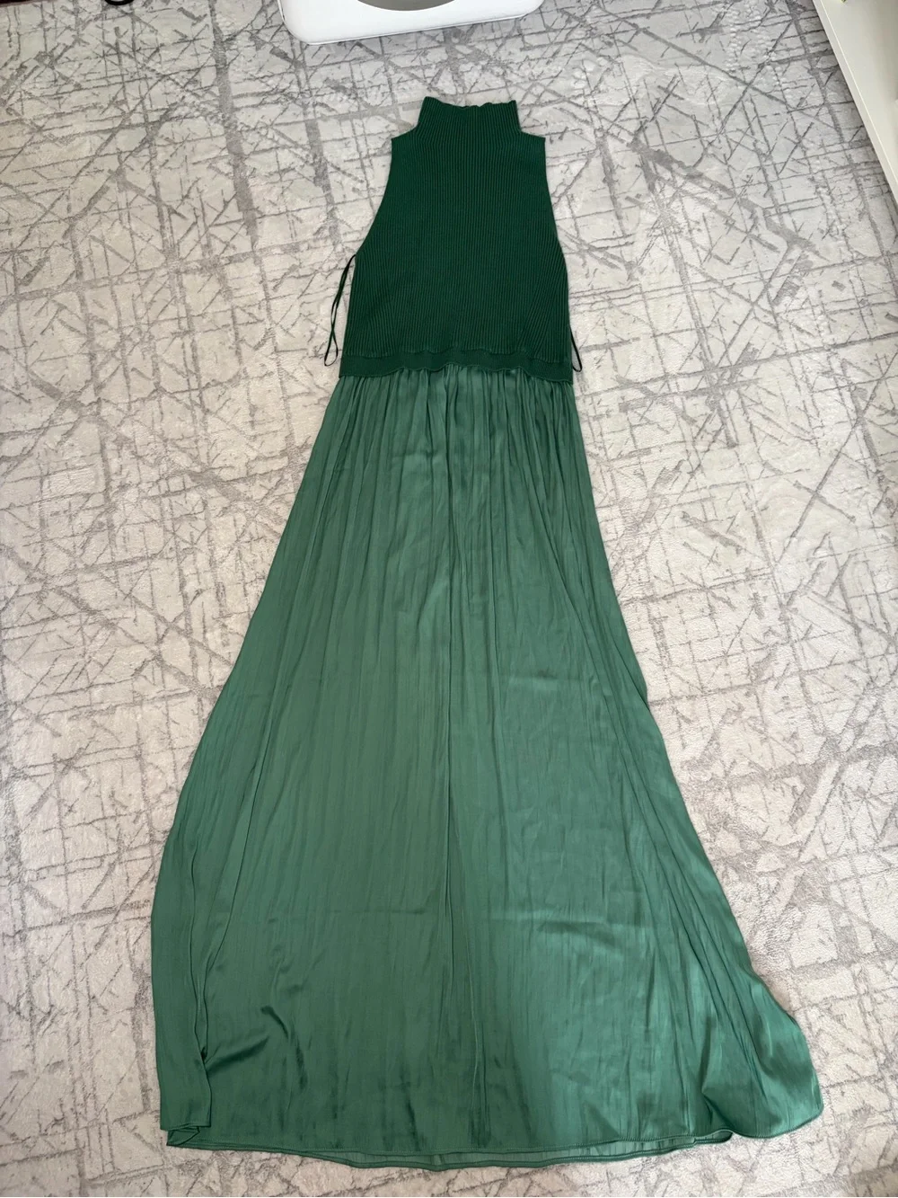 The Thea Sleeveless Twofer Maxi Dress by Anthropologie - Picture 2 of 7